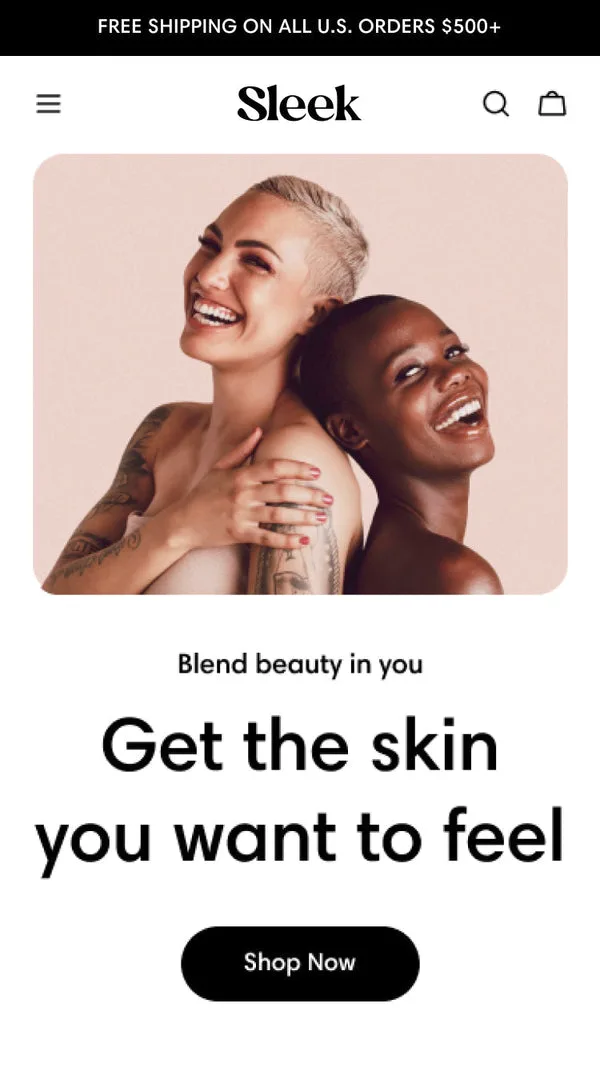 Sleek - Shopify美妆店主题